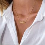 Arabic Name Necklace in Gold