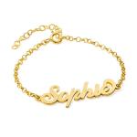 Classic Gold Name Bracelet