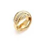 Charlize Russian Ring in Gold