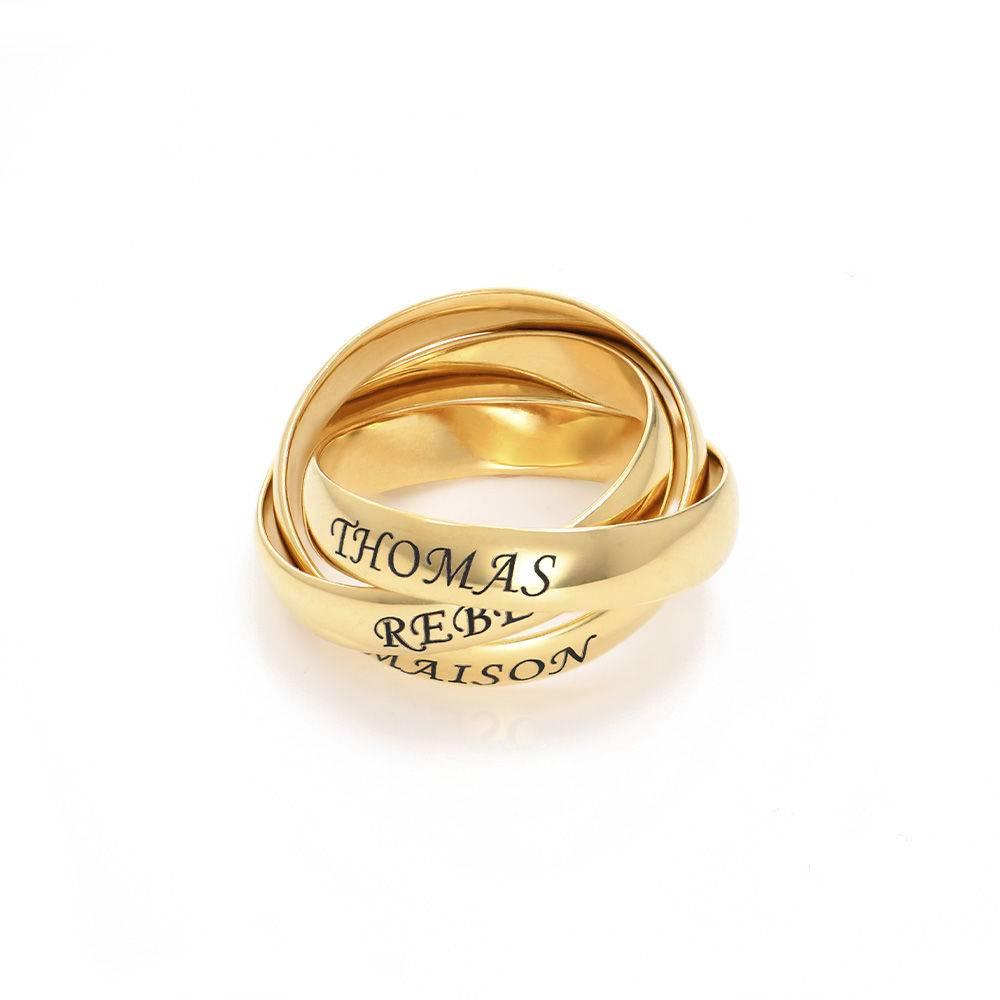 Charlize Russian Ring in Gold