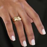 Charlize Russian Ring in Gold