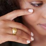 Charlize Russian Ring in Gold