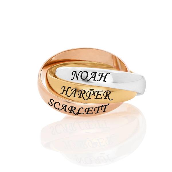 Charlize Russian Ring in Multi-Color