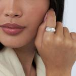 Charlize Russian Ring in Silver