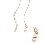 Charming Heart Necklace in Rose Gold