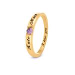 Devotion Promise Ring in Gold