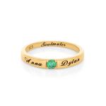 Devotion Promise Ring in Gold