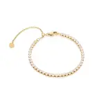 Adjustable Tennis Gold Bracelet