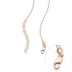 Infinity Name Necklace with Diamond in Rose Gold