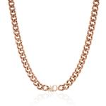 Rose Gold Initial Choker Necklace