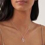 Silver Initial Necklace