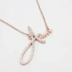 Sydney Custom Name Necklace Rose Gold