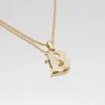 Kayla Initial Necklace Gold