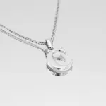 Kayla Initial Necklace Silver