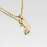 Kayla Initial Necklace Gold