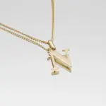 Kayla Initial Necklace Gold