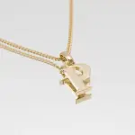 Kayla Initial Necklace Gold