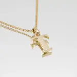 Kayla Initial Necklace Gold