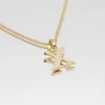 Kayla Initial Necklace Gold