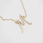 Sydney Initial Necklace Gold