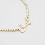 ICY Arabic Name Necklace Gold